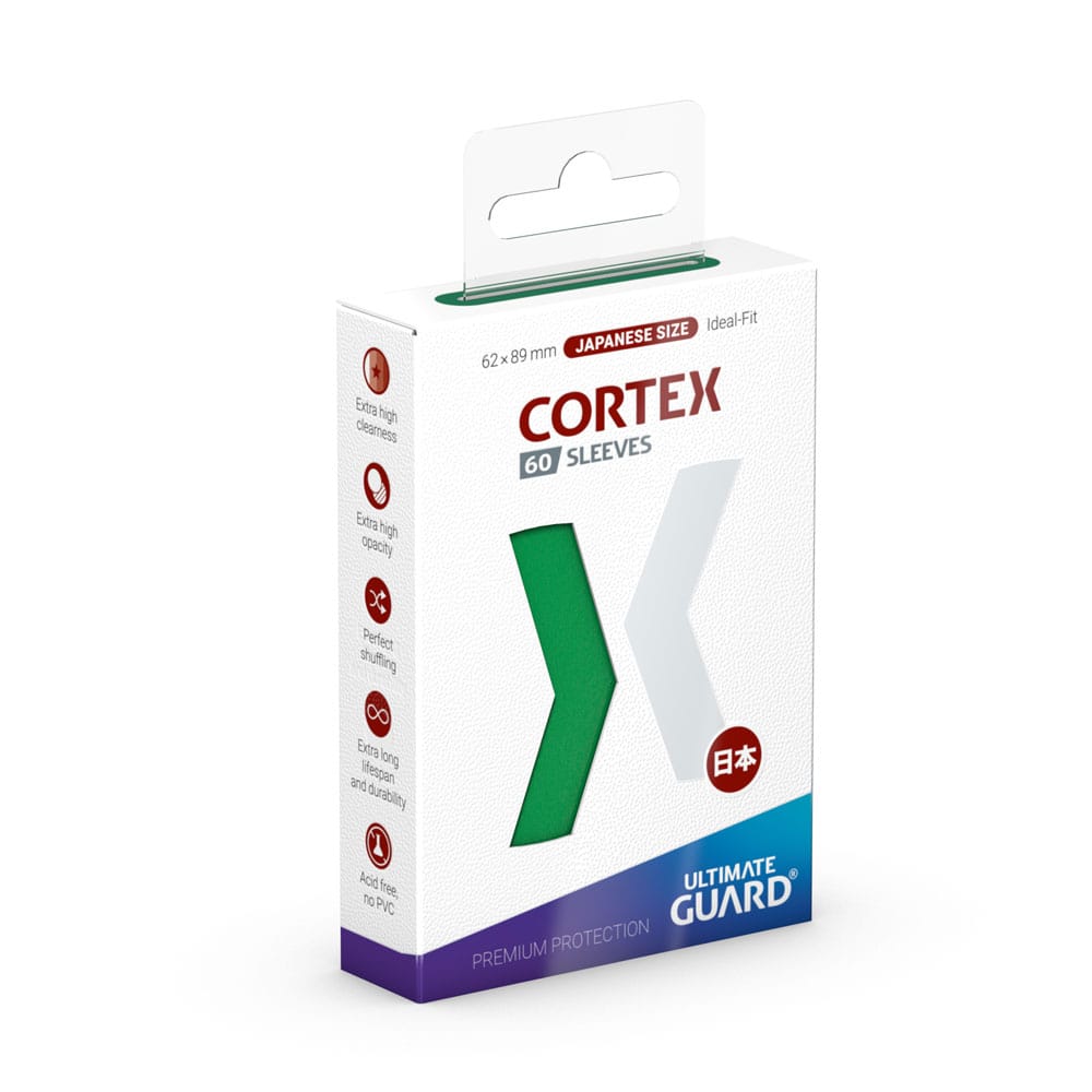 Ultimate Guard Cortex Sleeves Japon Boyutu (60) - Yeşil