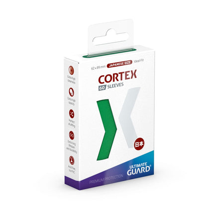 Ultimate Guard Cortex Sleeves Japon Boyutu (60) - Yeşil