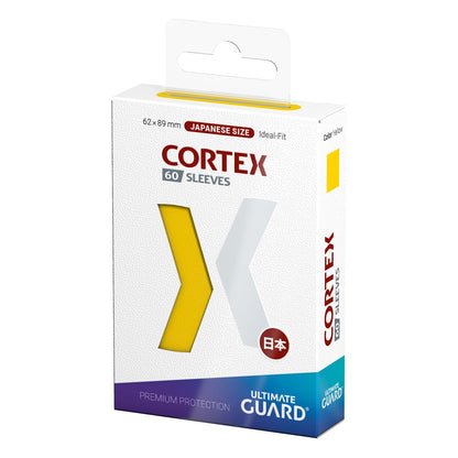 Ultimate Guard Cortex Sleeves Japanese Size (60) - Yellow