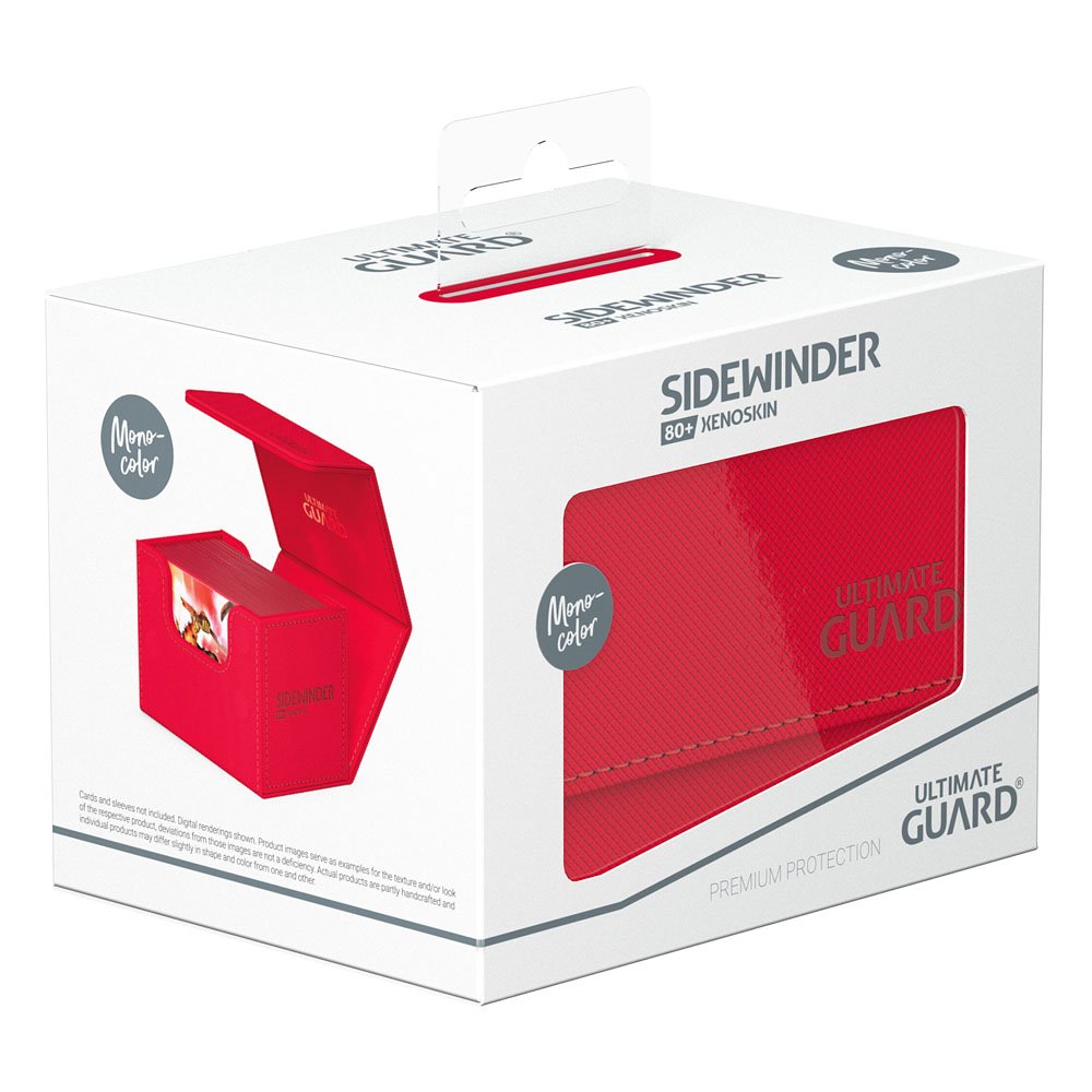Ultimate Guard Sidewinder 80+ Xenoskin - Rød