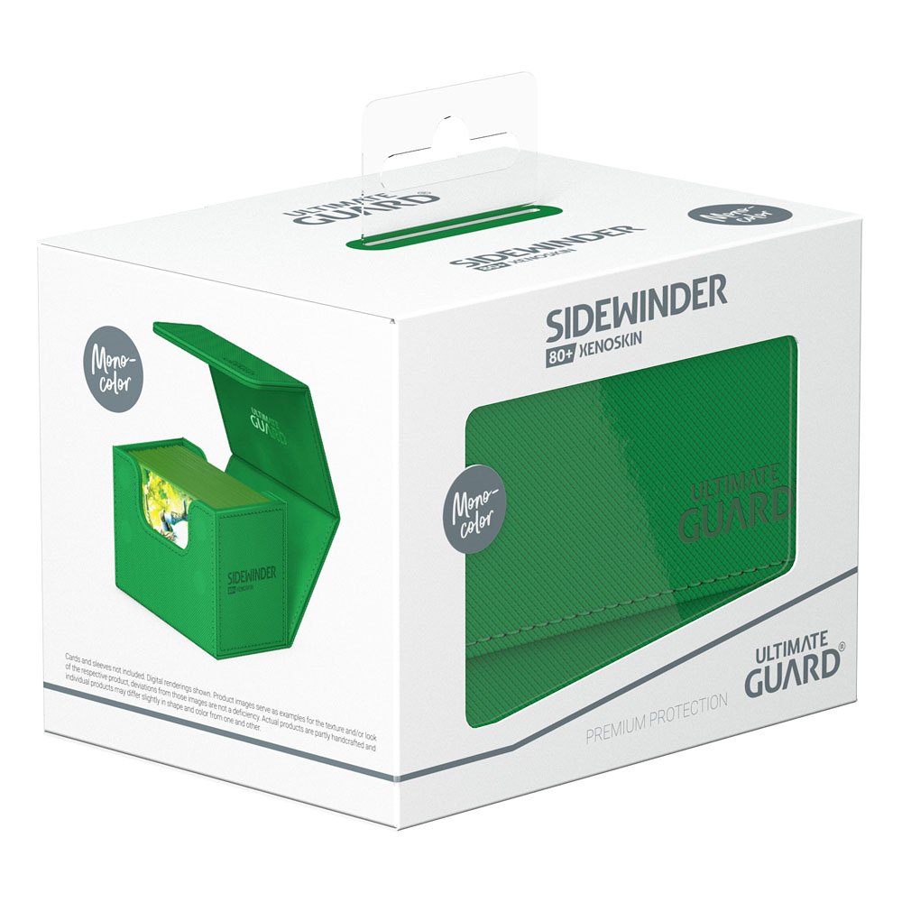 Ultimate Guard Sidewinder 80+ Xenoskin - Grøn