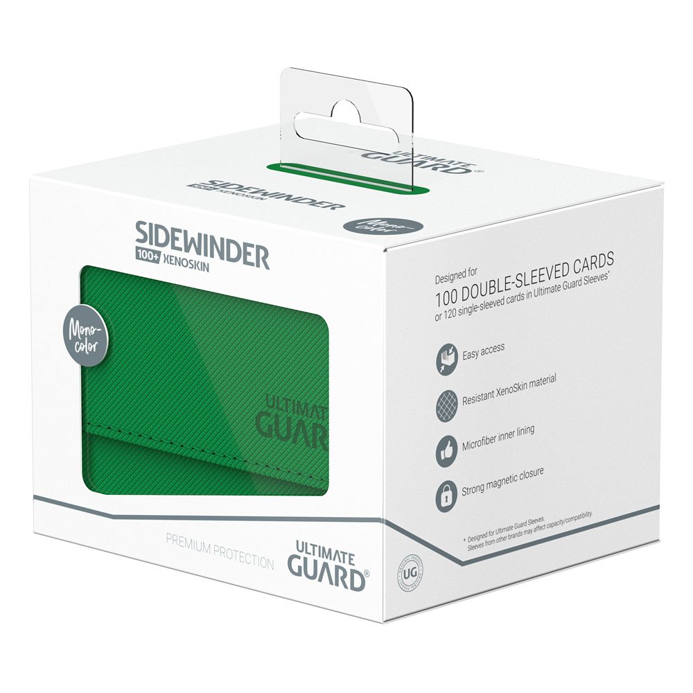 Ultimate Guard Sidewinder 100+ Xenoskin - Grøn