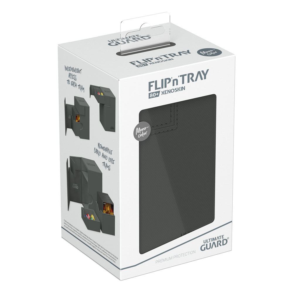 Ultimate Guard Flip'n'Tray 80+ Xenoskin - Grau