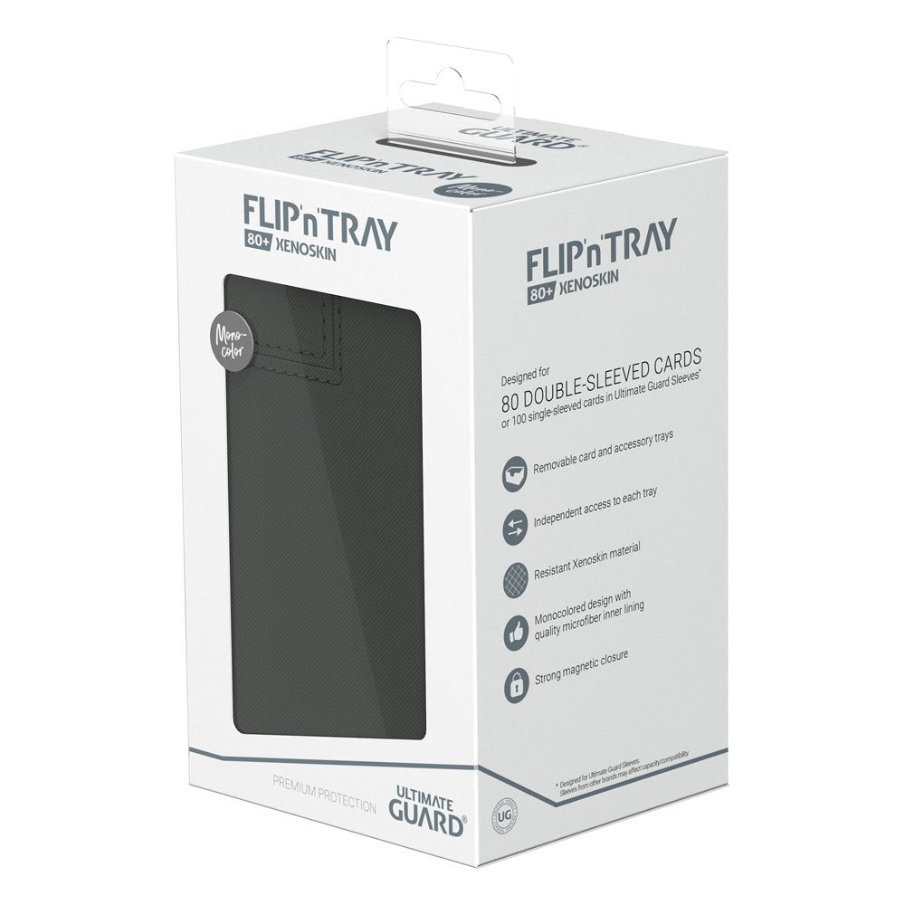 Ultimate Guard Flip'n'Tray 80+ Xenoskin - Grau