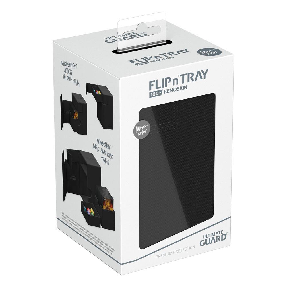 Ultimate Guard Flip'n'Tray 100+ Xenoskin - Schwarz