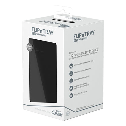 Ultimate Guard Flip'n'Tray 100+ Xenoskin - Schwarz