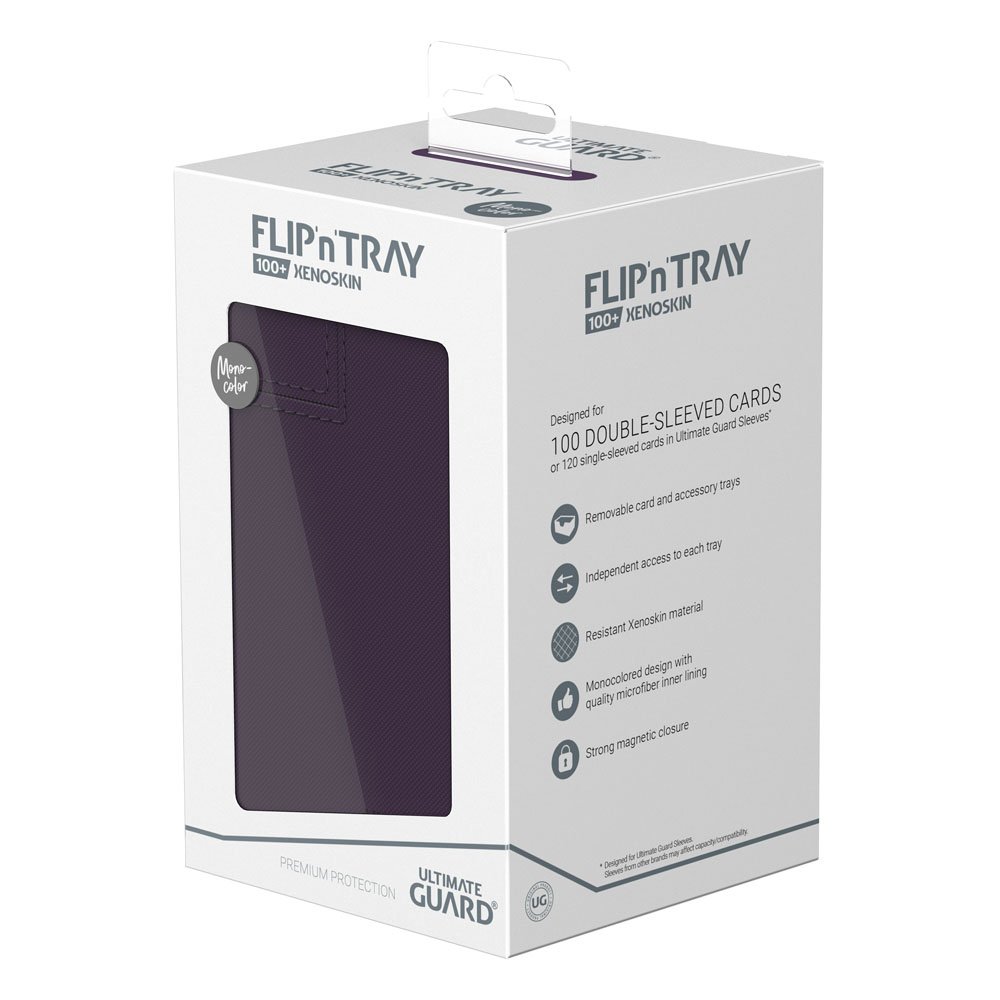 Ultimate Guard Flip'n'Tray 100+ xenoskin - lilla