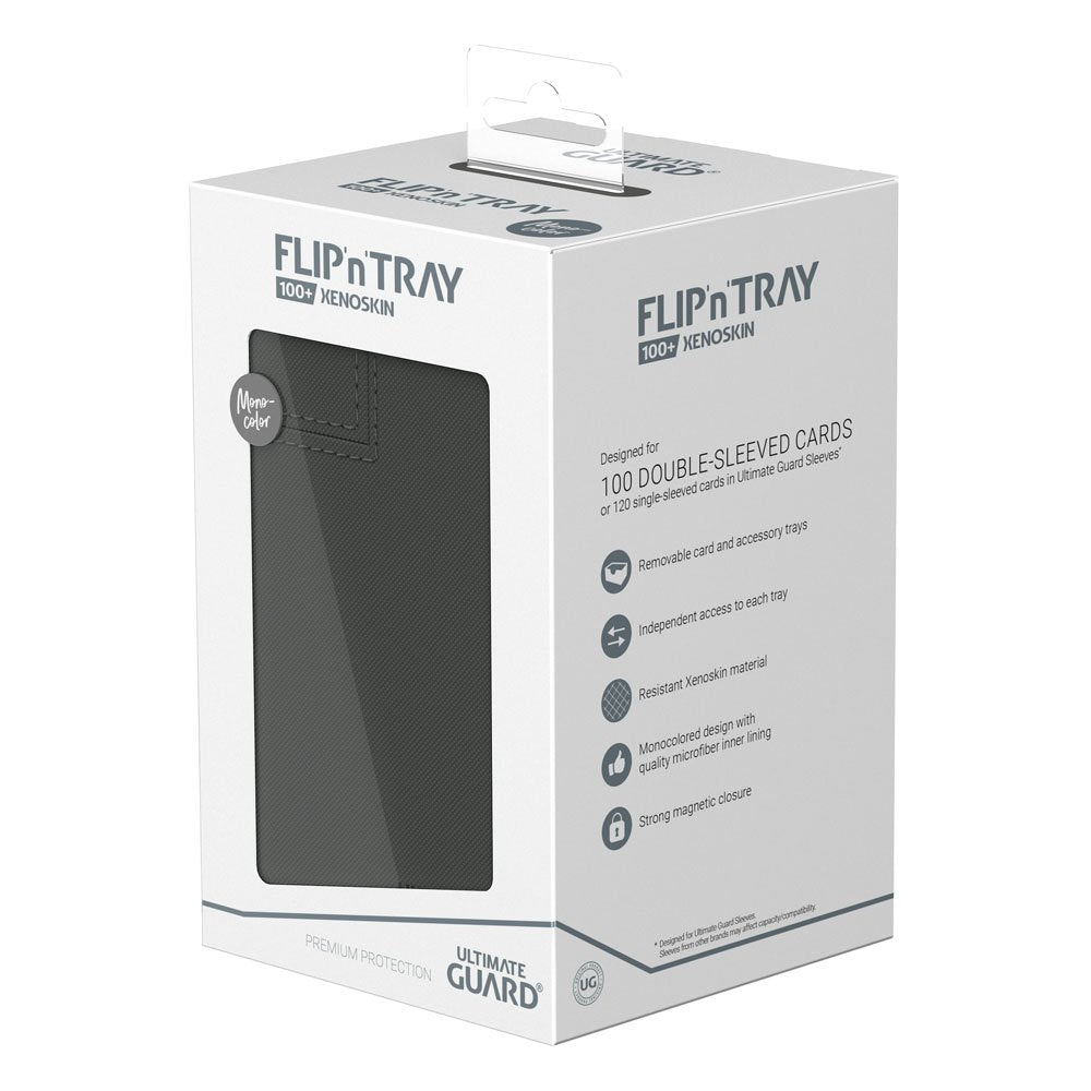 Ultimate Guard Flip'n'Tray 100+ Xenoskin - Gray