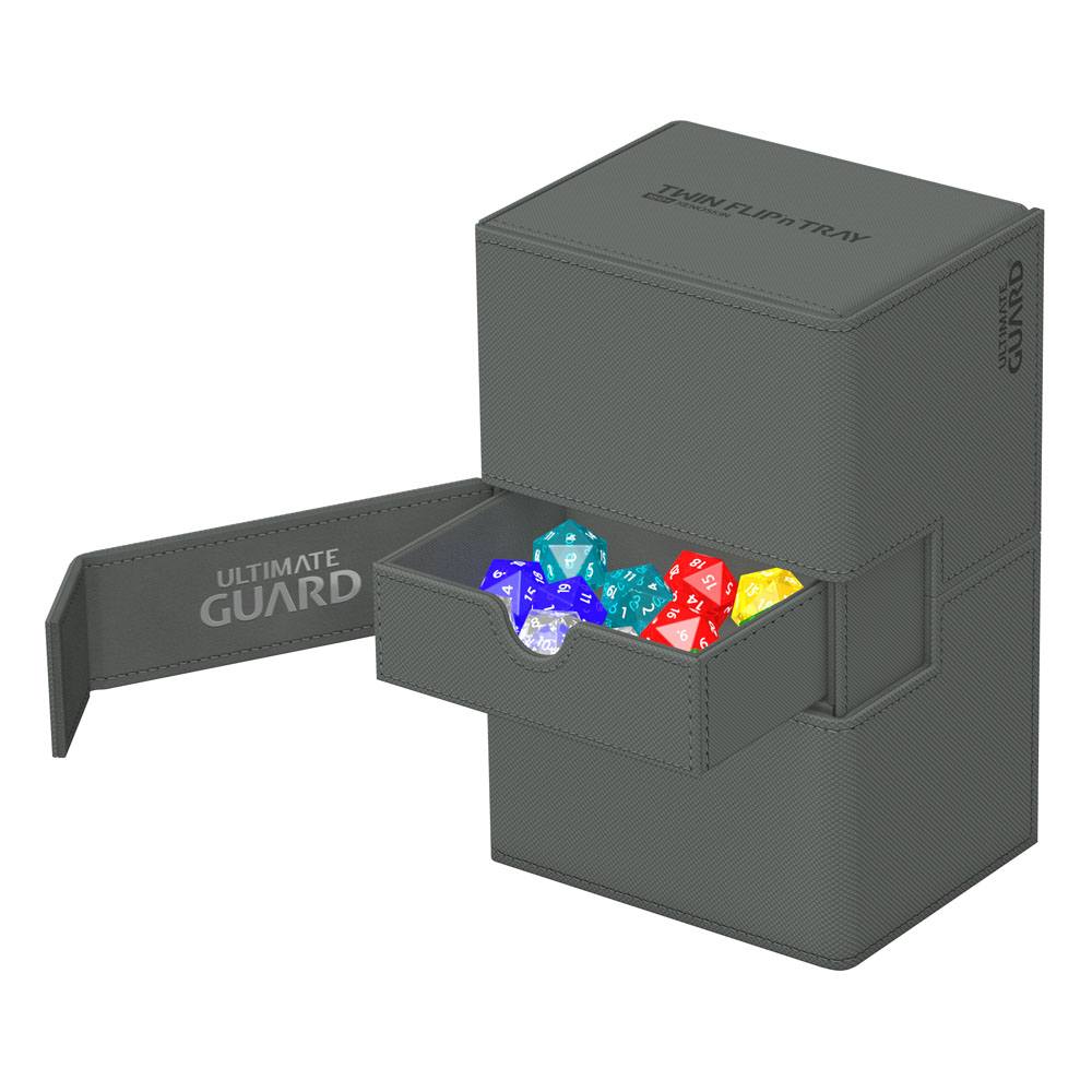 Ultimate Guard Twin Flip'n'tray 160+ Xenoskin - siva