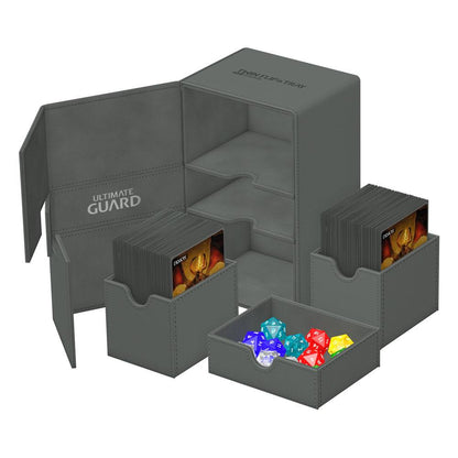 Ultimate Guard Twin Flip'n'tray 160+ Xenoskin - siva