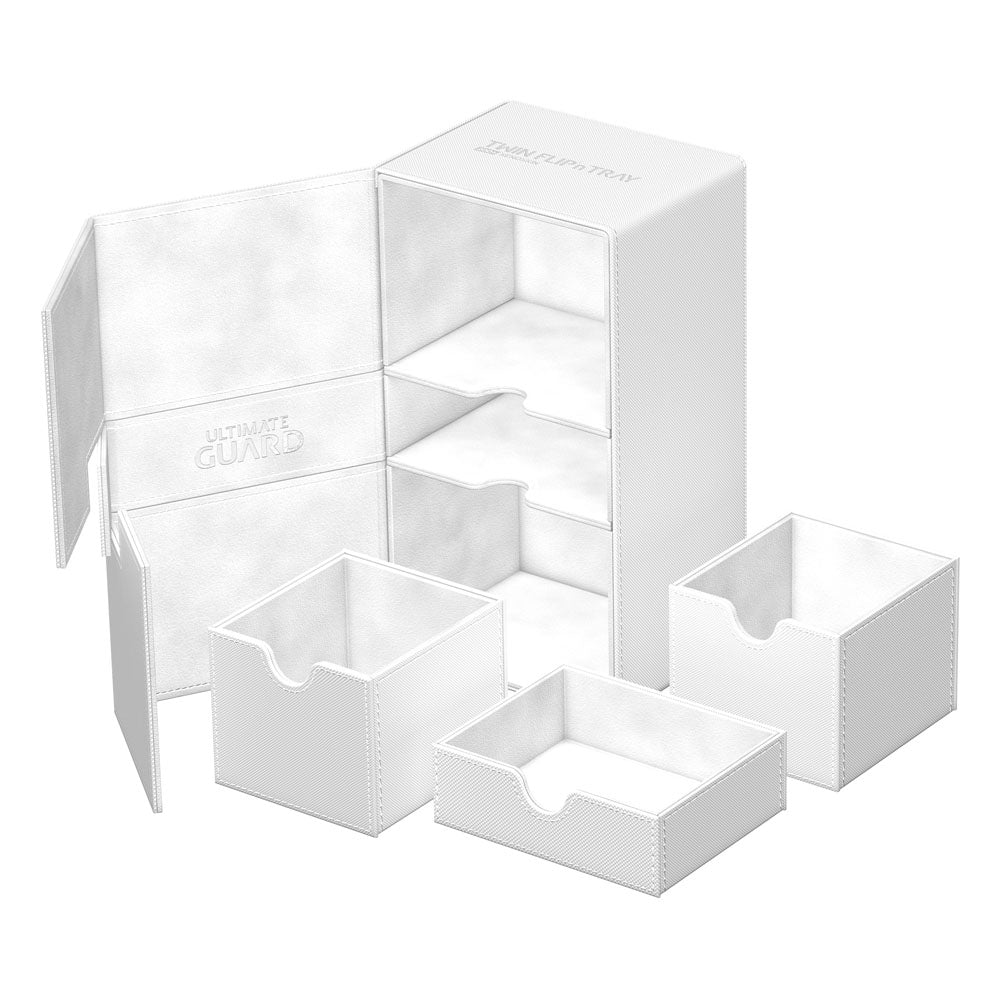 Ultimate Guard Twin Flip'n'Tray 200+ Xenoskin - bianco