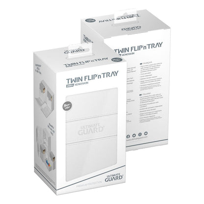 Ultimate Guard Twin Flip'n'Tray 200+ Xenoskin - bianco