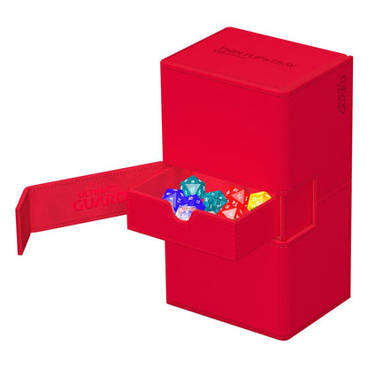 Ultimate Guard Twin Flip'n'tray 200+ Xenoskin - Crvena