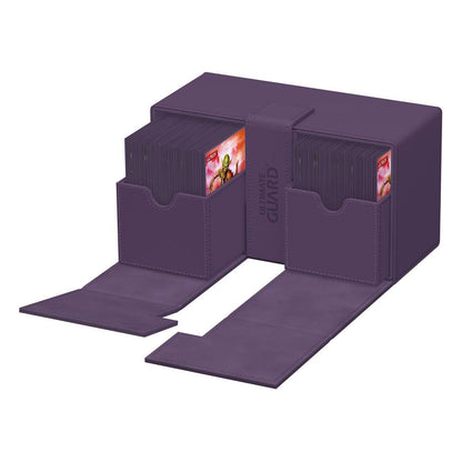 Ultimate Guard Twin Flip'n'Tray 200+ Xenoskin - lila