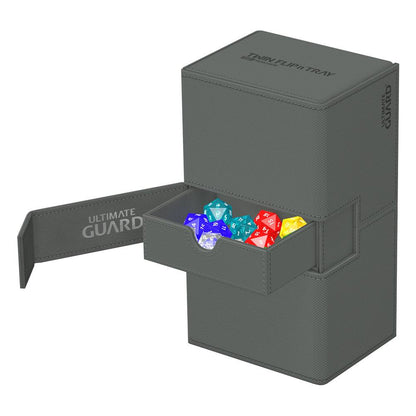 Ultimate Guard Twin Flip'n'tray 200+ Xenoskin - siva