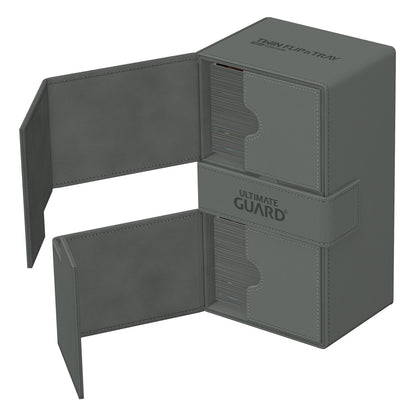 Ultimate Guard Twin Flip'n'Tray 200+ Xenoskin - Grå