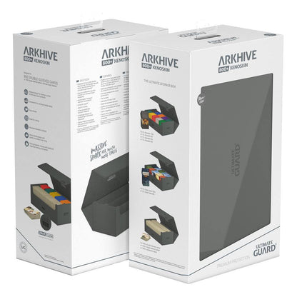 Ultimate Guard Arkhive 800+ XenoSkin Monocolor Grey - Damaged packaging