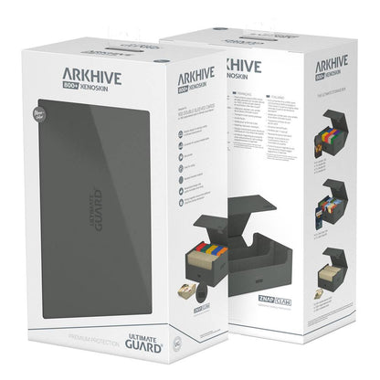 Ultimate Guard Arkhive 800+ XenoSkin Monocolor Grey - Damaged packaging