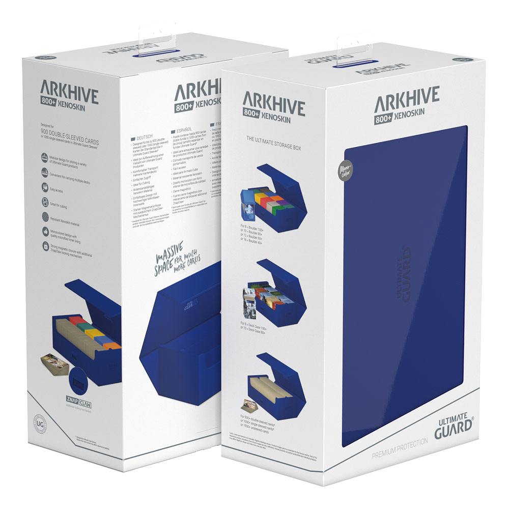 Ultimate Guard Arkhive 800+ Xenoskin - Azul