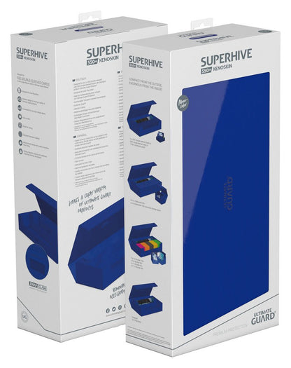 Ultimate Guard Superhive 550+ XenoSkin Monocolor Mavi - Hasarlı ambalaj