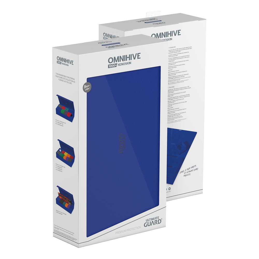 Ultimate Guard Omnihive 1000+ Xenoskin Blue - Beskadiget emballage