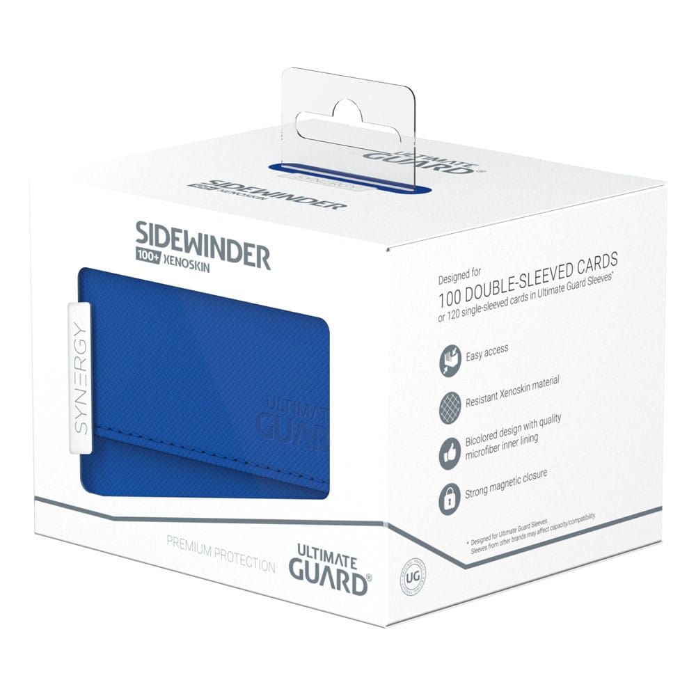 Ultimate Guard Sidewinder 100+ Synergy Xenoskin - Blanco/Azul