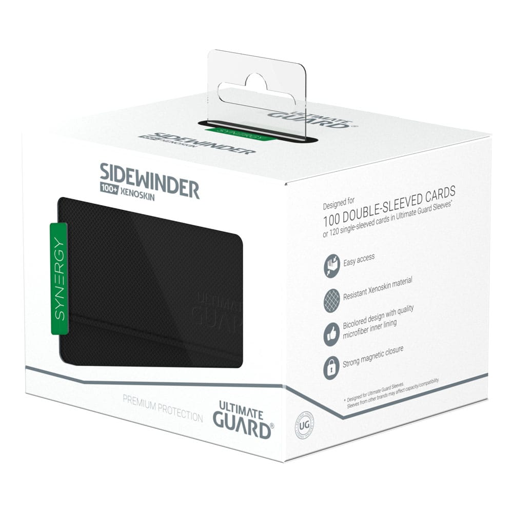 Ultimate Guard Sidewinder 100+ Xenoskin Synergy - Black/Green