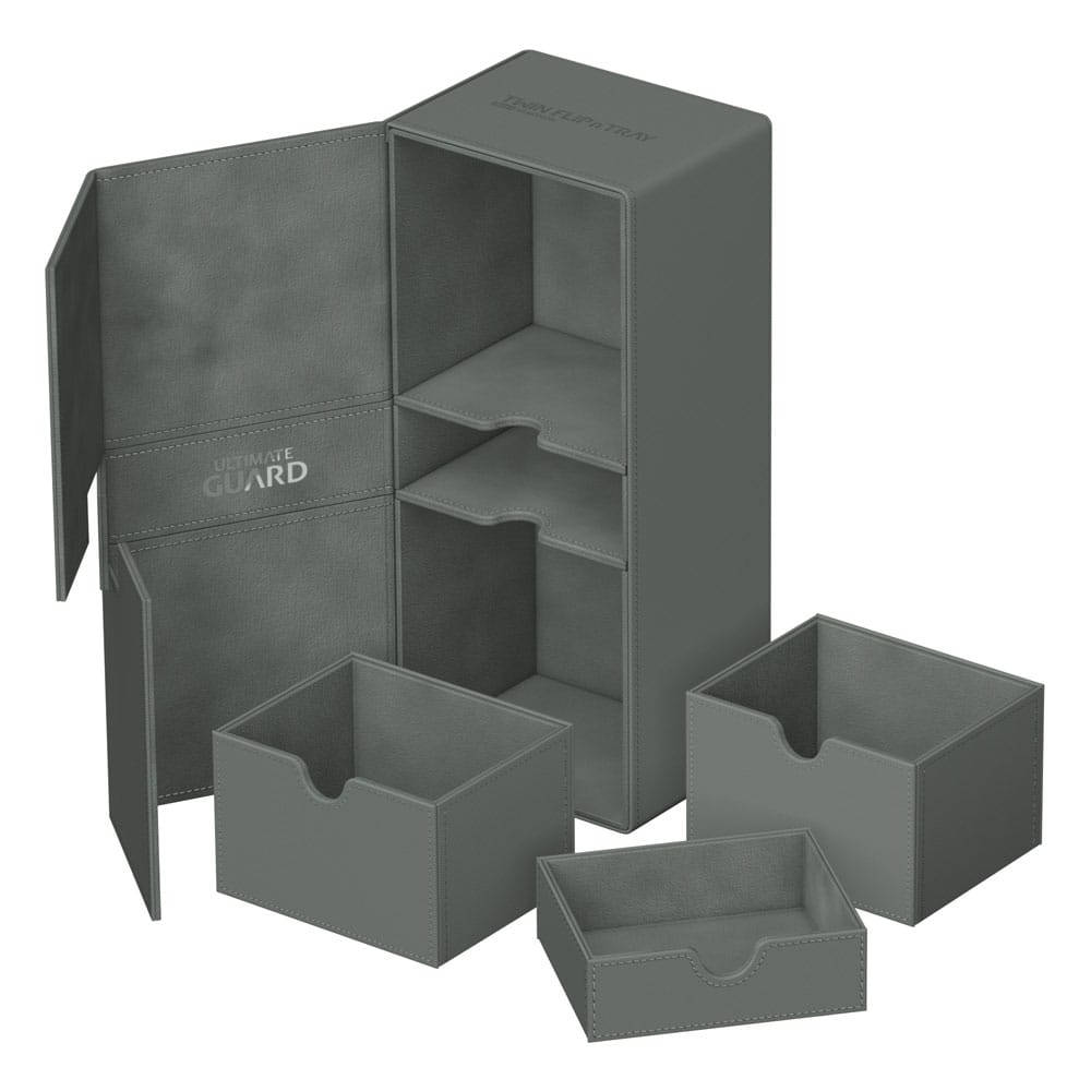 Ultimate Guard Twin Flip'n'Tray 266+ Xenoskin - Grau