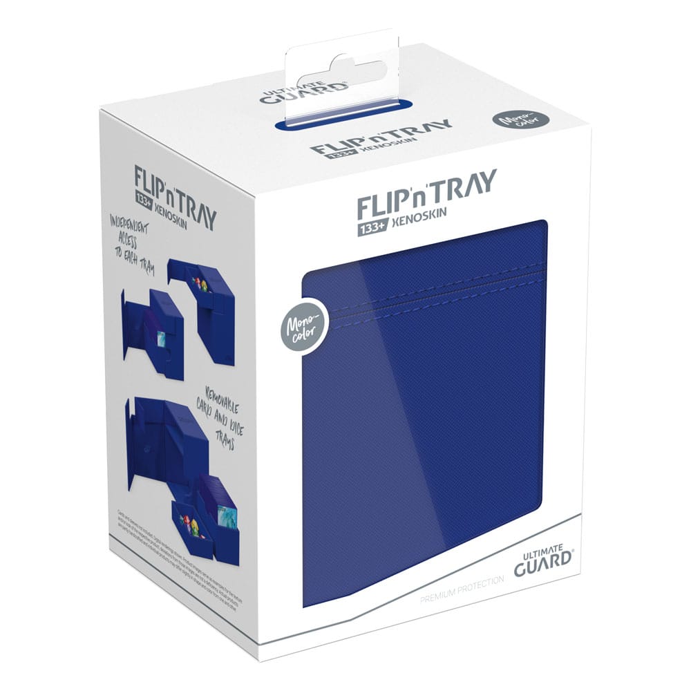 Ultimate Guard Flip`n`Tray 133+ XenoSkin Blauw