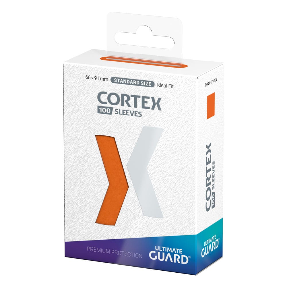 Ultimate Guard Cortex ermer Standardstørrelse (100) - Oransje