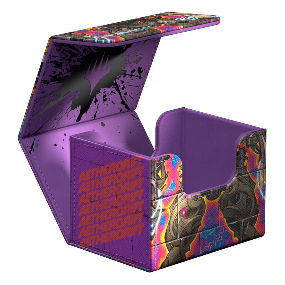 Ultimate Guard Sidewinder 100+ Xenoskin Magic: The Gathering "Aetherdrift" - Gearhulk de carbón