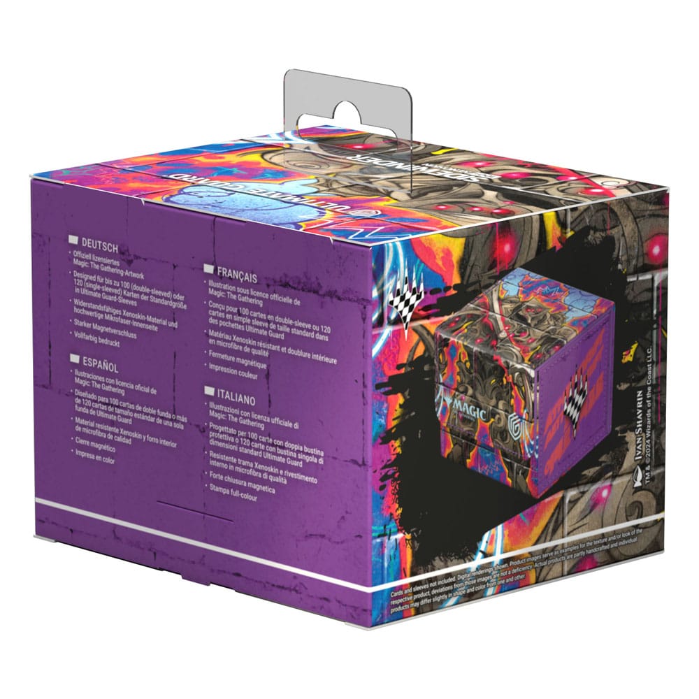 Ultimate Guard Sidewinder 100+ Xenoskin Magic: The Gathering "Aetherdrift" - Gearhulk de carbón