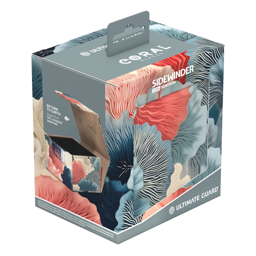 Ultimate Guard Sidewinder 133+ Xenoskin "Coral Places" - Revblomster