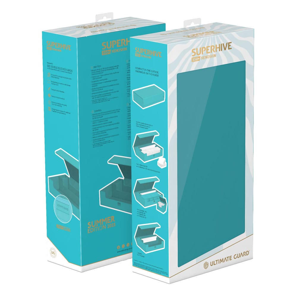 Ultimate Guard Superhive 550+ Xenoskin „Summer Edition 2025“ – Lagune