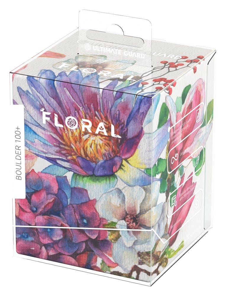 Ultimate Guard RTE Boulder Más de 100 lugares florales - Flor de loto