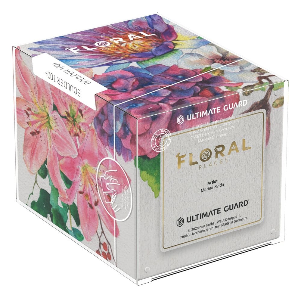 Ultimate Guard RTE Boulder Más de 100 lugares florales - Flor de loto