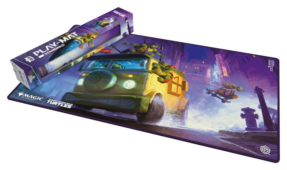 Ultimate Guard Play-Mat Magic: The Gathering | Teenage Mutant Ninja Turtles - Sort Usædvanlig