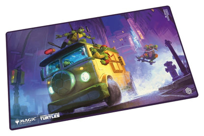 Ultimate Guard Play-Mat Magic: The Gathering | Teenage Mutant Ninja Turtles - Sort Usædvanlig