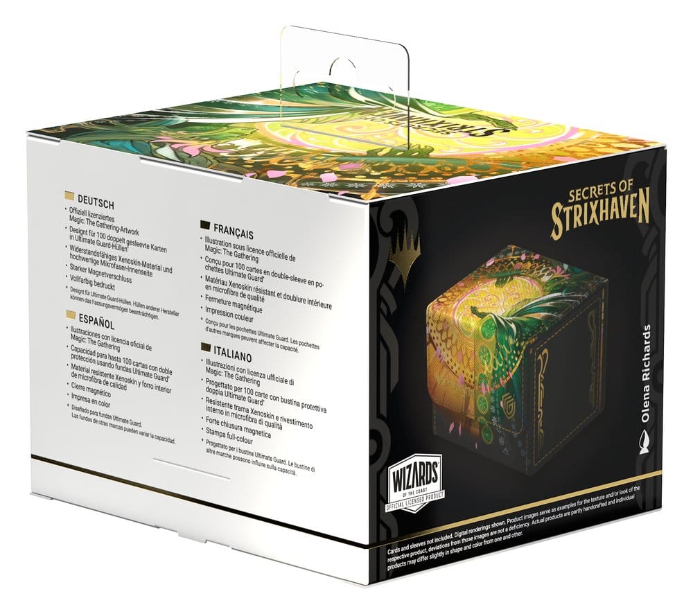 Ultimate Guard Ultimate Guard Sidewinder 100+ Xenoskin Magic: The Gathering "Secrets of Strixhaven" - Verde Raro (arte alternativo)