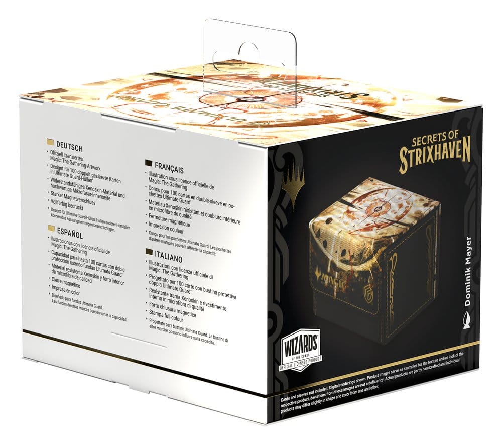 Ultimate Guard Sidewinder 100+ Xenoskin Magic: The Gathering „Secrets of Strixhaven“ – White Mythic 1 (Alternative Kunst)