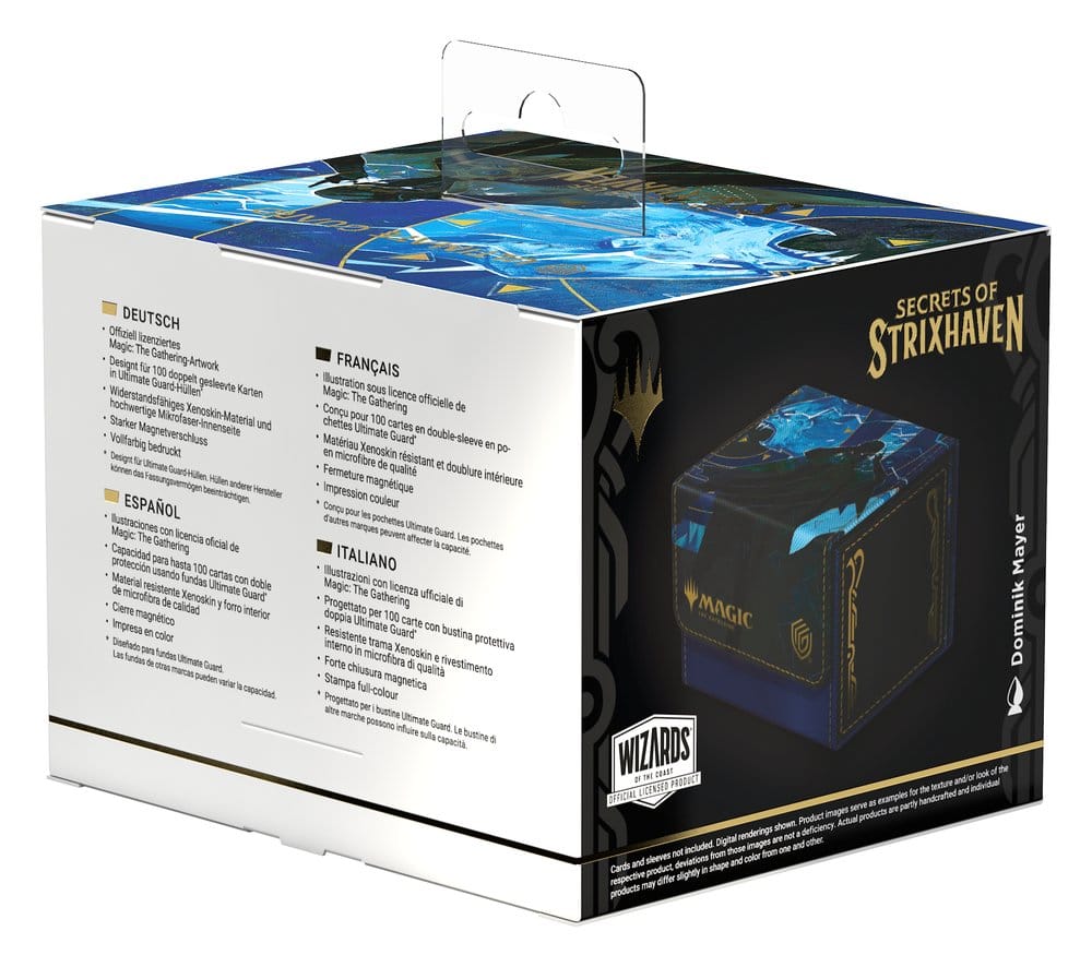 Ultimate Guard Sidewinder 100+ Xenoskin Magic: The Gathering „Secrets of Strixhaven“ – Blue Rare (Alternative Art)