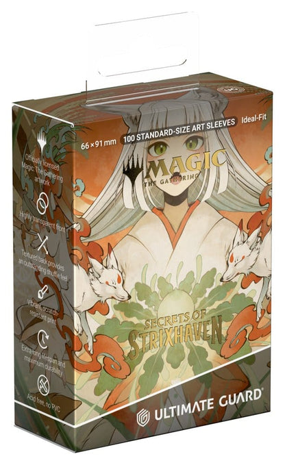 Ultimate Guard Art Sleeves Magic: The Gathering „Secrets of Strixhaven“ – grün selten (alternative Kunst)