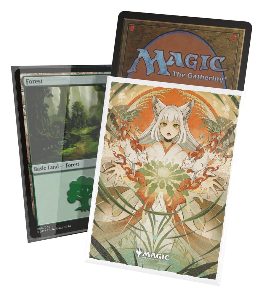 Ultimate Guard Art Sleeves Magic: The Gathering „Secrets of Strixhaven“ – grün selten (alternative Kunst)