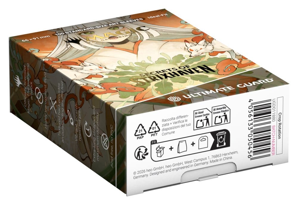 Ultimate Guard Art Sleeves Magic: The Gathering „Secrets of Strixhaven“ – grün selten (alternative Kunst)