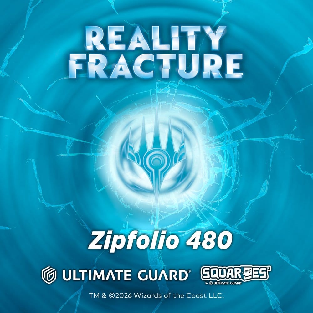 Ultimate Guard Zipfolio 480 Xenoskin Magic: The Gathering "Reality Fracture" - Mitico multicolore