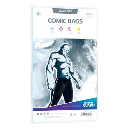 Ultimate Guard Comic Sacs Standard (100) - Taille d'argent