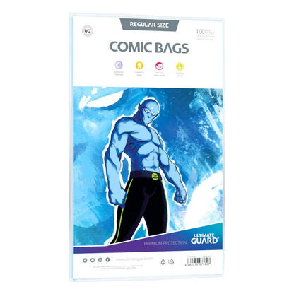 Ultimate Guard Comic Bags Standard (100) - Regelbunden storlek