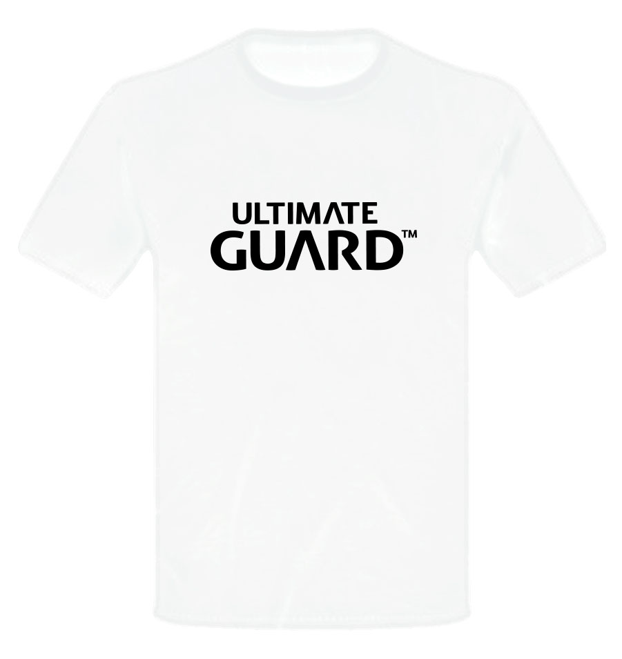 Ultimate Guard T-Shirt Wordmark White