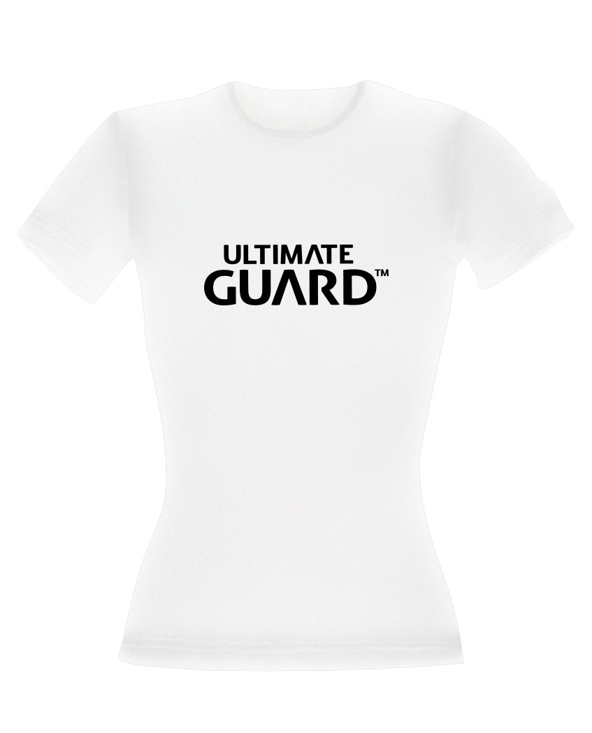 Ultimate Guard Ladies T-skjorte Wordmark White