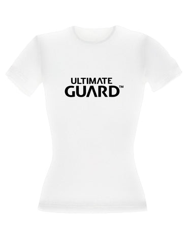 Ultimate Guard Ladies T-skjorte Wordmark White